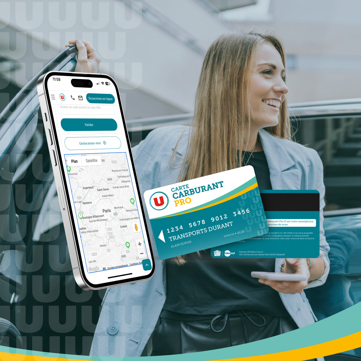 Carte Carburant Pro U Application Carte