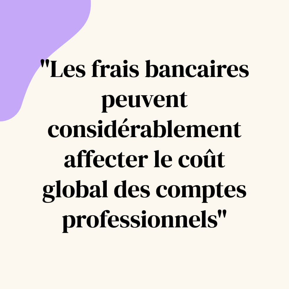 les frais bancaires représentent un risque de surcout très important