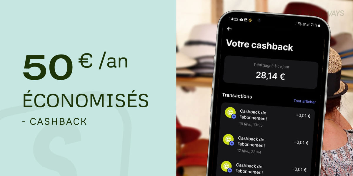 économiser de l'argent avec une carte cashback