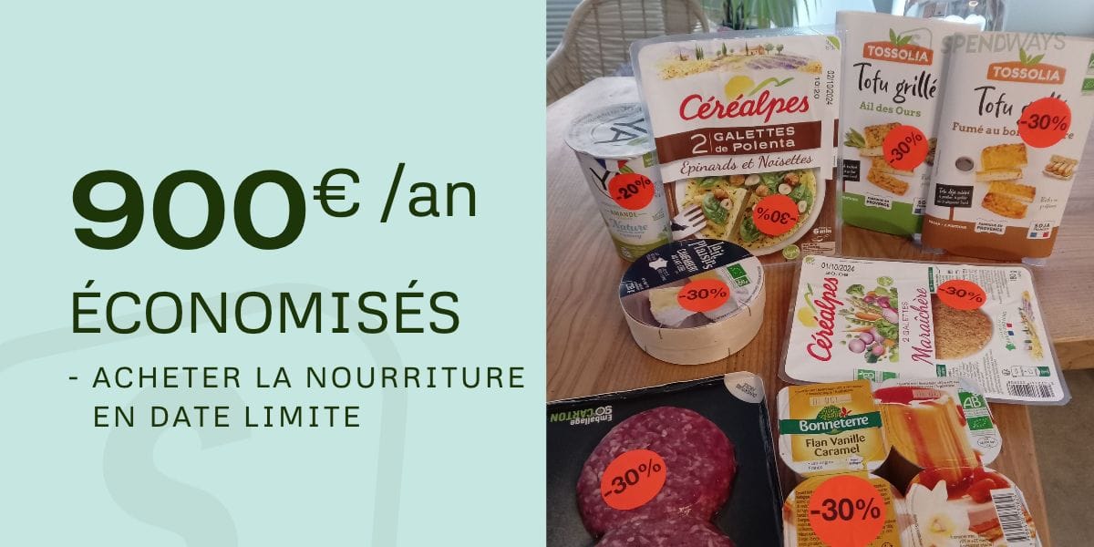 Acheter les produits en date limite de consommation pour économiser de l'argent