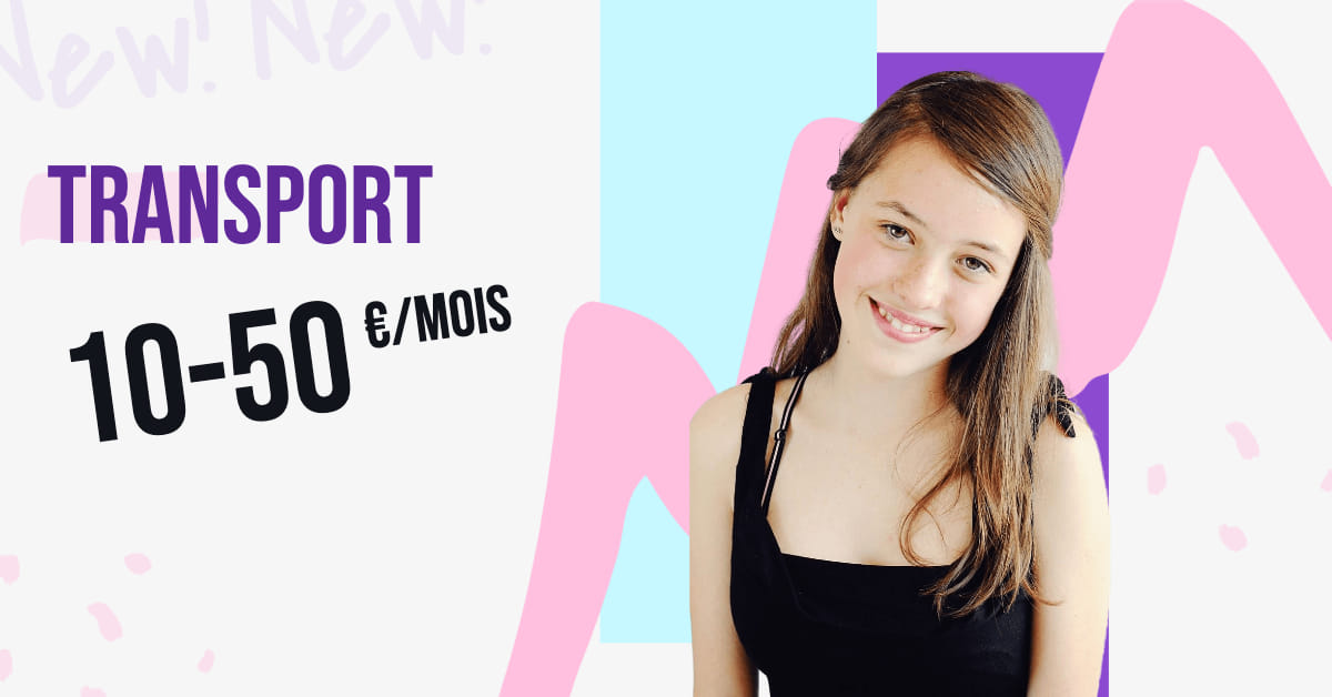 Budget enfant a charge transport