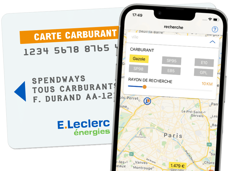 Carte Carburant Pro E.Leclerc