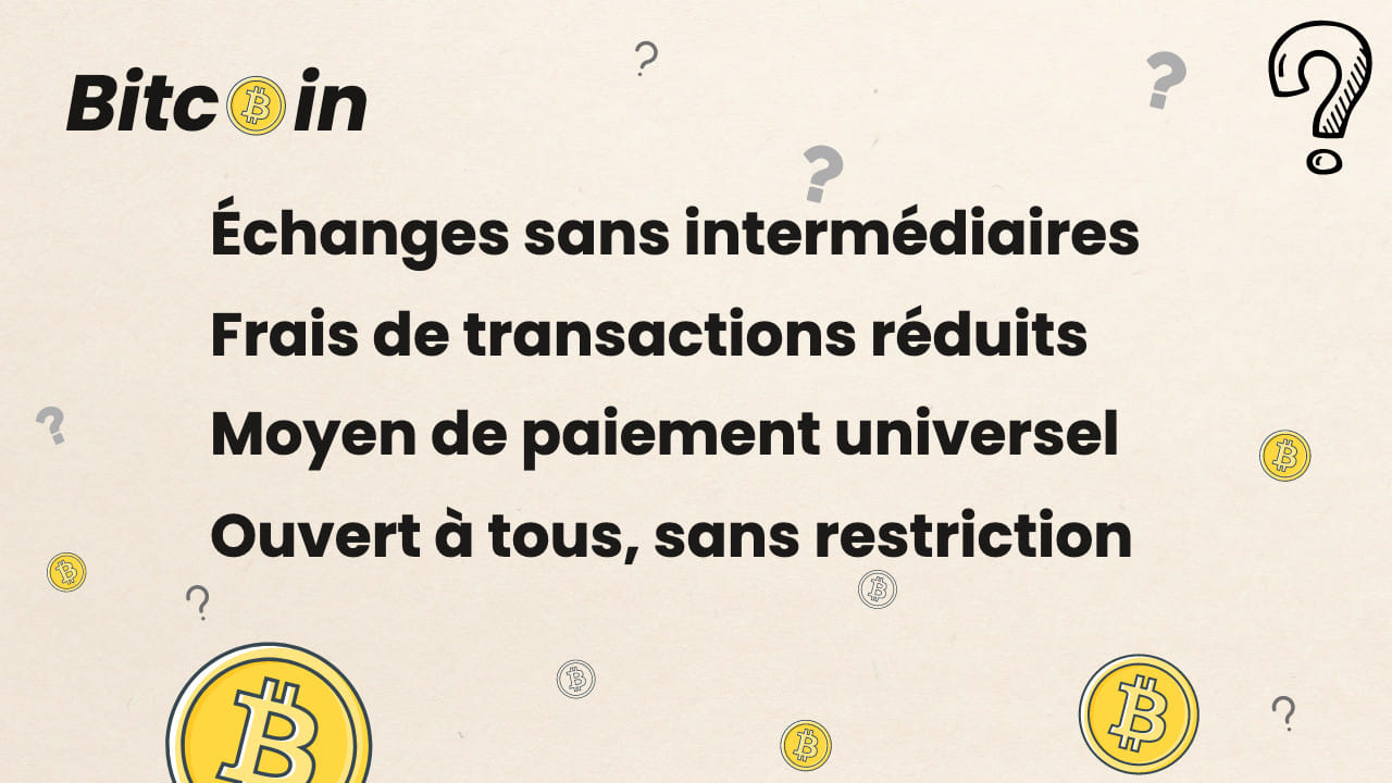 Les avantages du bitcoin