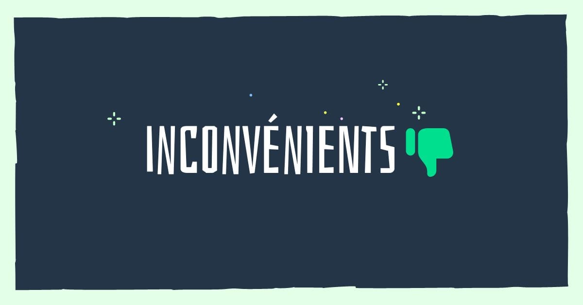 Inconvénients SEPA