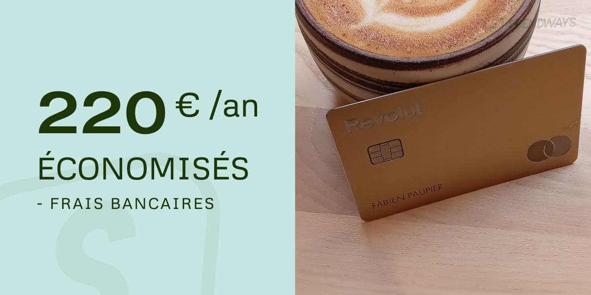 économie 220 euros par an sur les frais bancaires