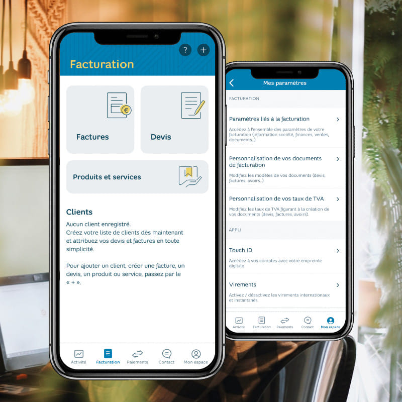 Aperçu Hello bank! Pro