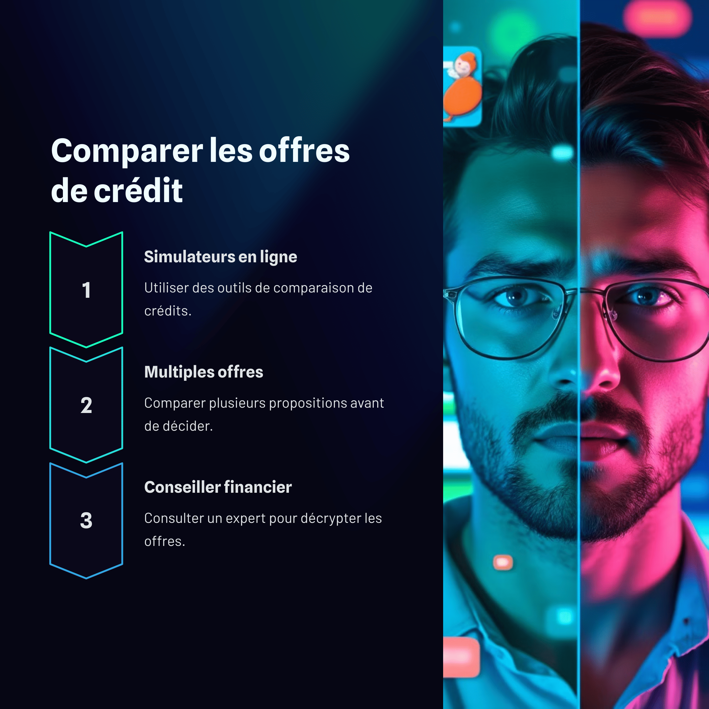 Comparer les offres de crédit