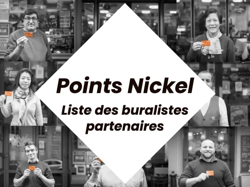 Liste des 6500 buralistes et points Nickel pour ouvrir un compte