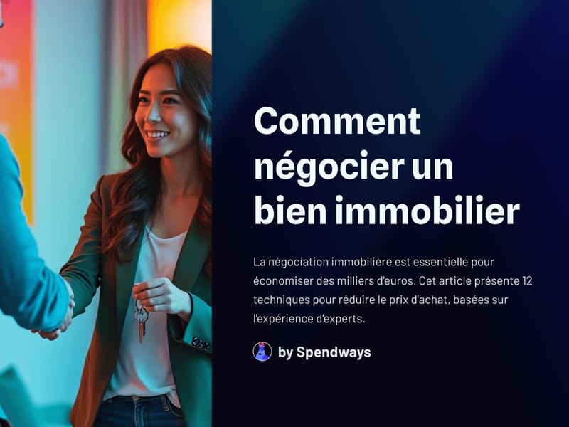 Comment négocier un bien immobilier ? 12 techniques pour faire baisser le prix d'achat