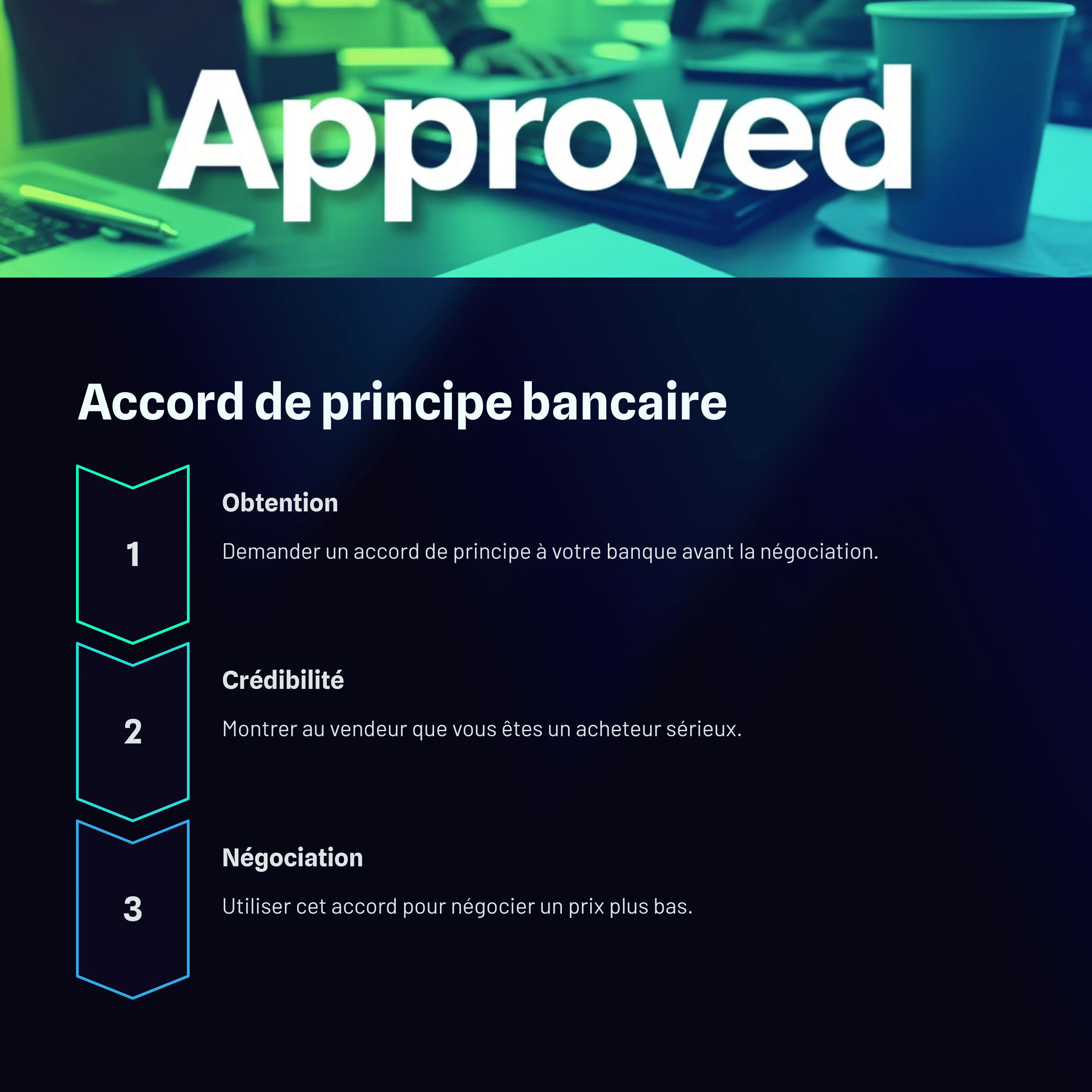 Accord de principe bancaire