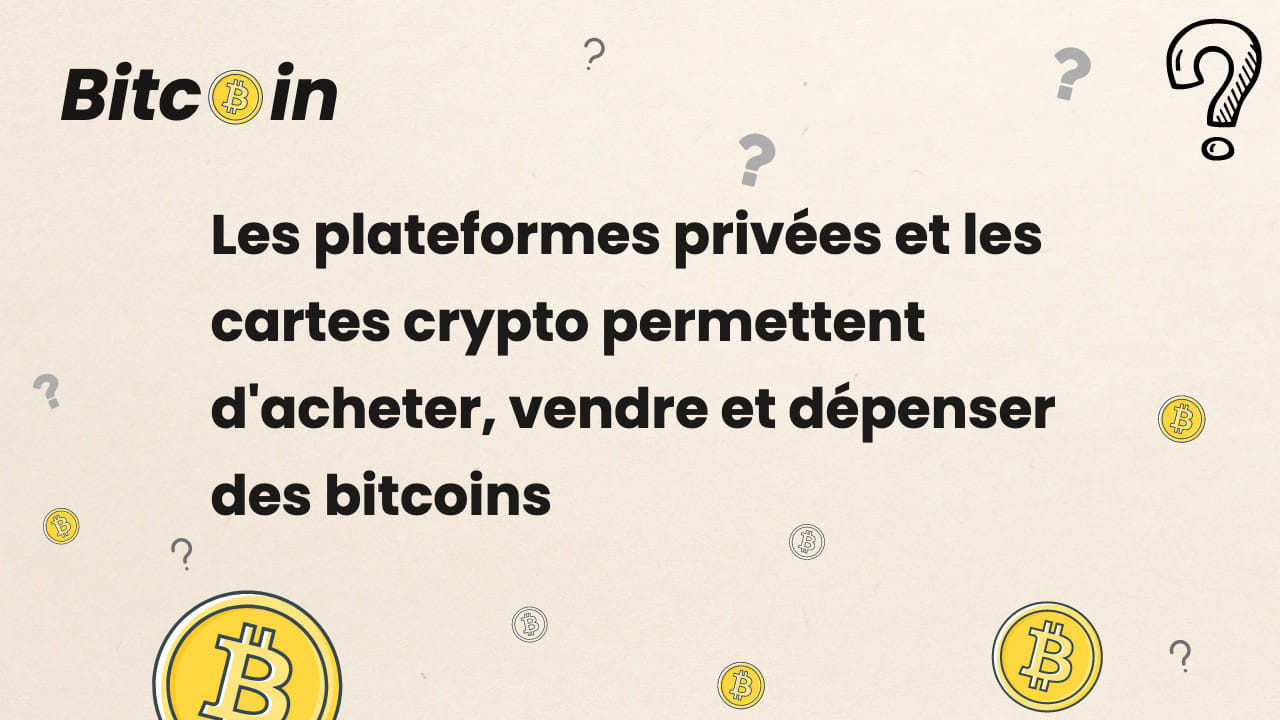 Acheter, vendre et dépenser des cryptomonnaies