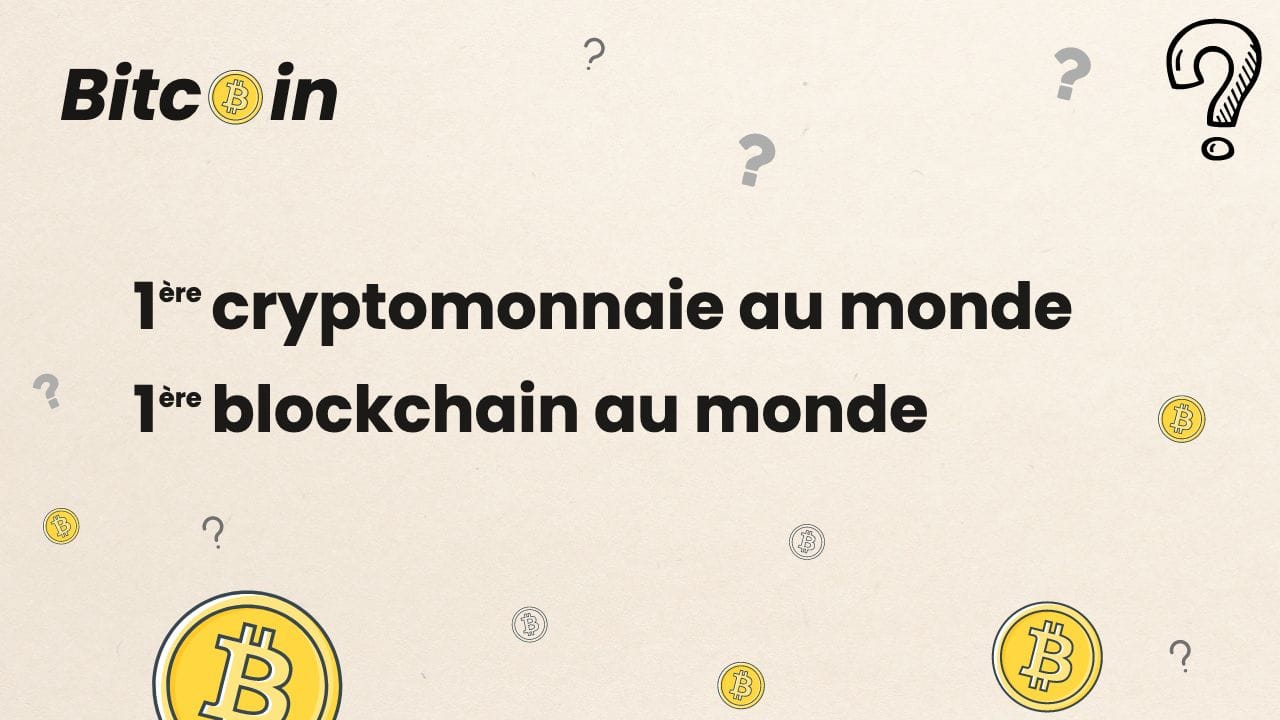 Bitcoin est la première cryptomonnaie au monde