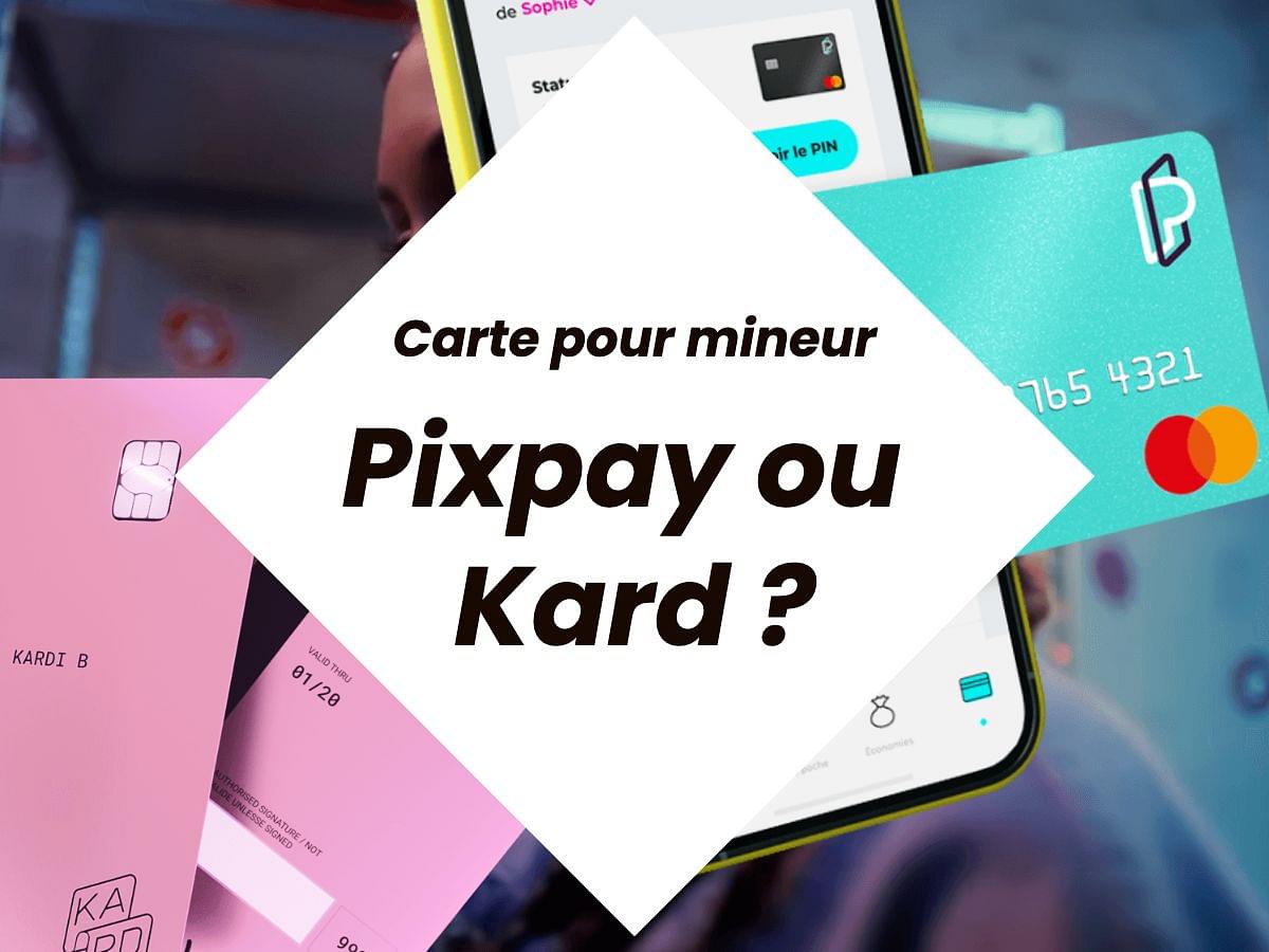 Pixpay - La meilleure carte de paiement pour ados