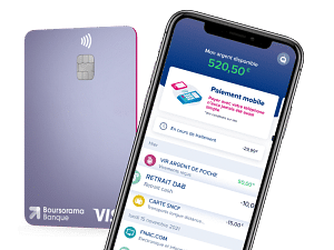 Application et carte Boursorama Banque Freedom