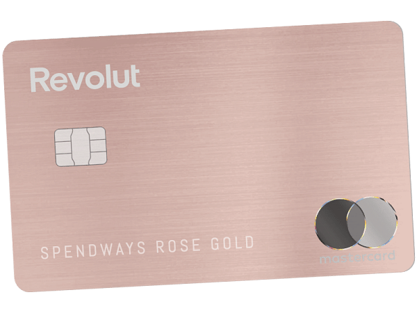 Carte Revolut Metal Rose Gold édition