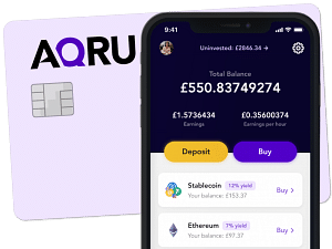 Carte crypto Aqru